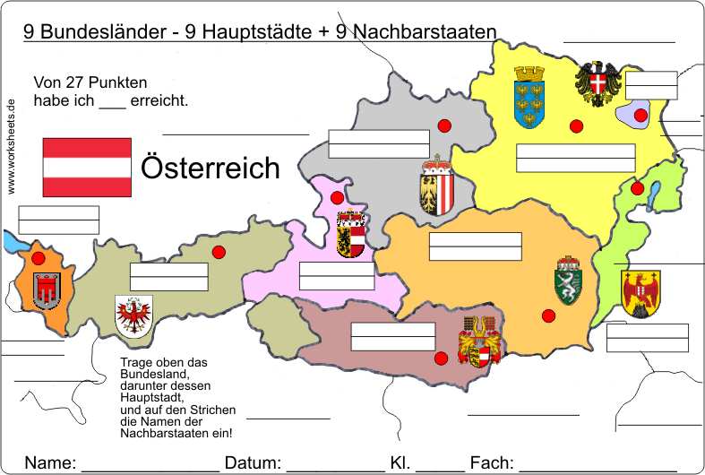9 Bundesl�nder+ Nachbarstaaten-�sterreich-Austria-AB.