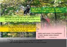 Figli di Dio-enfants de Dieu-children of God-Gottes Kinder-s.