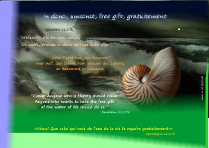 In dono-umsonst-free gift-gratuitement-s
