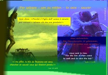 Per salvare-um zu retten-to save-sauver-s