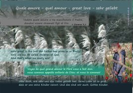 Quale amore-quel amour-great love-sehr geliebt-s